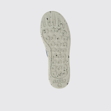 The sole of Peu Touring Blue recycled PET sneakers for women