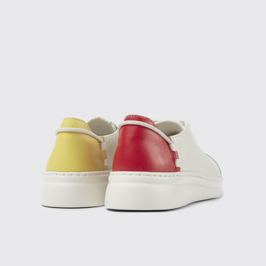 Twins Sneakers blancos de piel para mujer