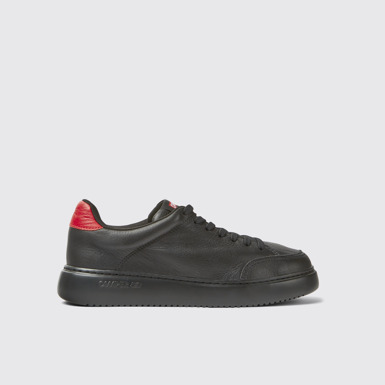 Side view of Runner K21 Black sneakers for women