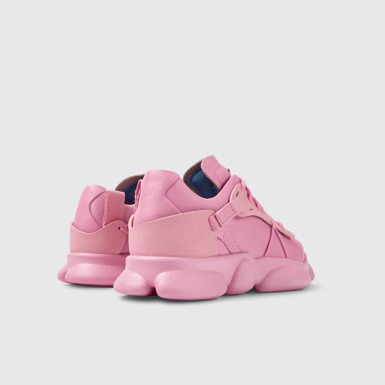 Karst Sneakers rosas de piel y tejido para mujer