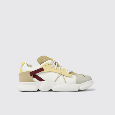 Twins Sneakers multicolores de piel y tejido para mujer