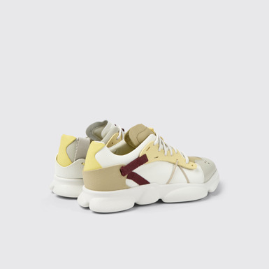 Twins Sneakers multicolores de piel y tejido para mujer