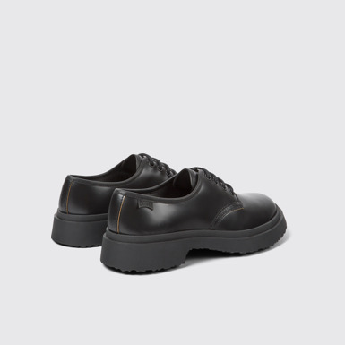 Walden Chaussures à lacets en cuir noir pour femme
