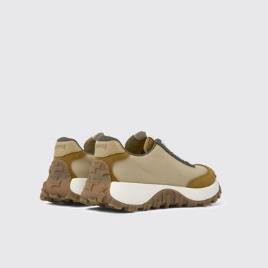 Back view of Drift Trail VIBRAM Multicolored textile and nubuck sneakers for women