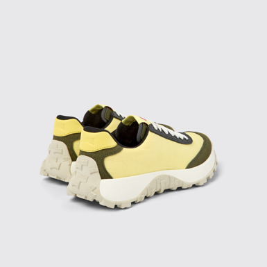 Drift Trail Sneakers amarillos de tejido y nobuk para mujer