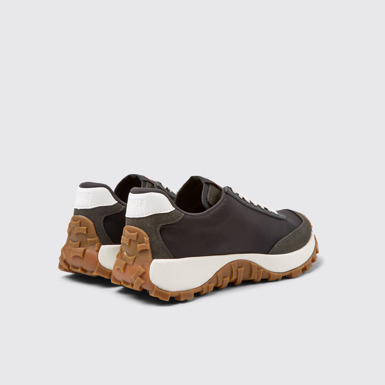 Back view of Drift Trail Multicolor Recycled PET and Leather Sneakers for Women.