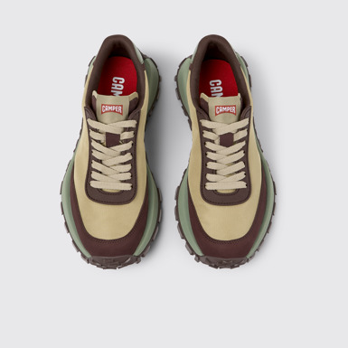 Drift Trail VIBRAM Sneaker beige de PET reciclado y nobuk para mujer