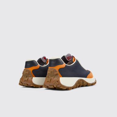 Back view of Camper x INEOS Britannia Multicolored Textile/Leather Sneakers for Women