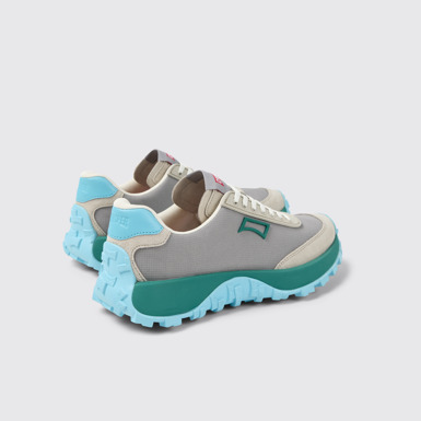 Back view of Drift Trail VIBRAM Multicolor Recycled Nubuck Sneakers for Women.