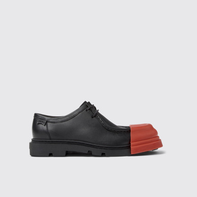 Junction Black Leather Women's Shoes.