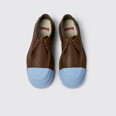 Junction Braune Lederschuhe Für Damen.