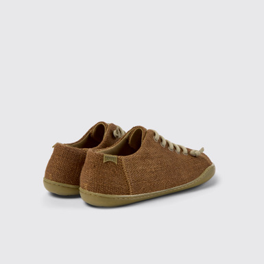 Back view of Peu Orange textile shoes for women