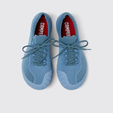 Path Sneakers azules de tejido para mujer