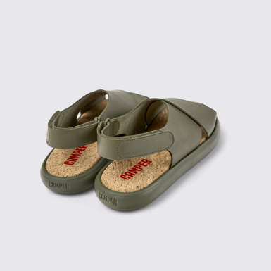 Pelotas Flota Sandalias verdes de piel para mujer