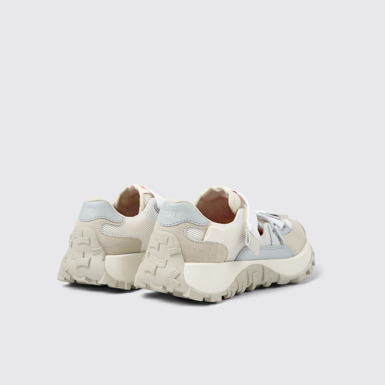Back view of Drift Trail Multicolored Textile/Nubuck Sneaker for Women