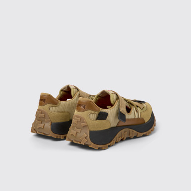 Back view of Drift Trail Multicolored Textile/Nubuck Sneaker for Women