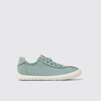 Side view of Peu Path Green Recycled PET Women's Sneaker.