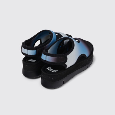 Twins Sandalo da donna in tessuto multicolore