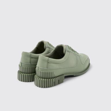 Pix Sabata de dona de pell reciclada de color verd