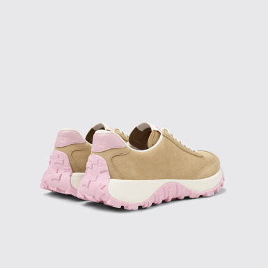Back view of Drift Trail VIBRAM Multicolor Nubuck and Textile Sneakers for Women.