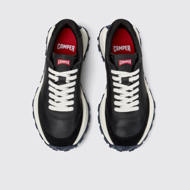 Drift Trail Baskets en cuir noir pour femme.