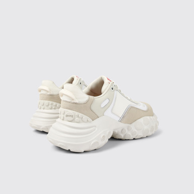 Back view of Pelotas Mars Multicolored Textile/Leather Sneaker for Women