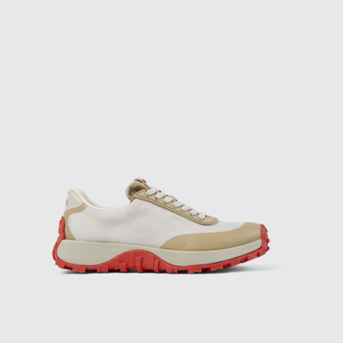 Side view of Drift Trail VIBRAM Multicolored recycled PET sneakers for women