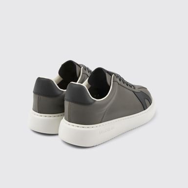 Back view of Runner K21 MIRUM® Dark gray MIRUM® textile sneakers for women