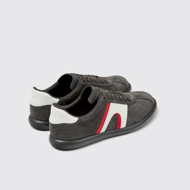 Back view of Pelotas Soller Multicolor Nubuck Sneakers for Women.