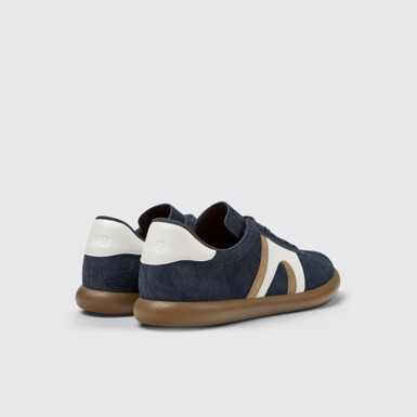 Back view of Pelotas Soller Multicolor Nubuck and Leather Women's Sneaker.