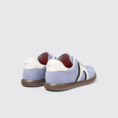 Back view of Pelotas Soller Multicolor Leather Sneakers for Women.