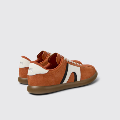 Back view of Pelotas Soller Multicolor Leather Sneakers for Women.