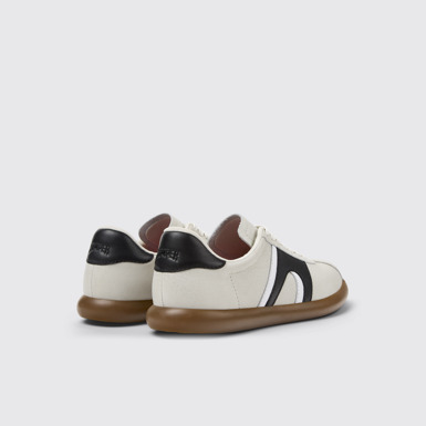 Back view of Pelotas Soller Multicolor Leather Sneakers for Women.