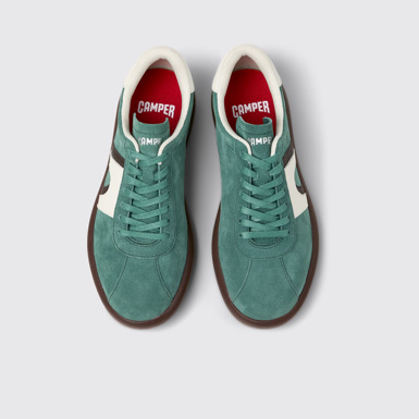 Pelotas Soller Zapatillas multicolor de nobuk y piel para mujer.