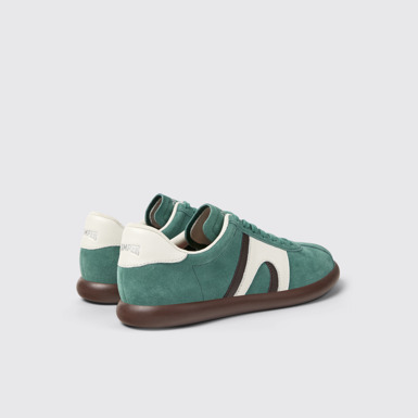 Pelotas Soller Zapatillas multicolor de nobuk y piel para mujer.