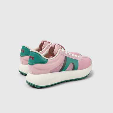 Back view of Pelotas Athens Multicolor Stitch-Free Sneakers for Women.
