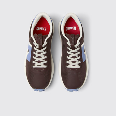 Overhead view of Pelotas Athens Multicolor Stitch-Free Sneakers for Women.