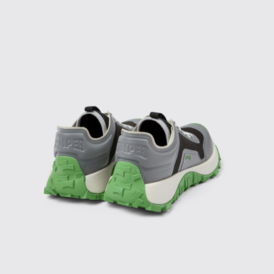 Back view of Drift Trail Multicolored Textile Sneaker for Women