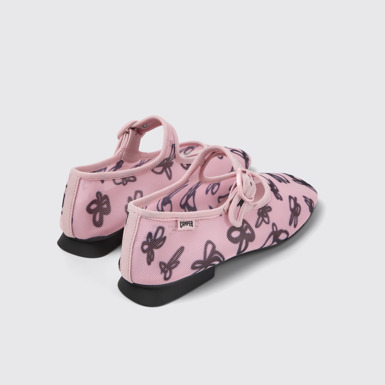 Back view of Casi Myra Multicolor Recycled PET Women's Shoe.
