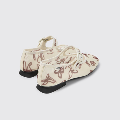 Back view of Casi Myra Multicolor Recycled PET Shoes for Women.