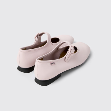 Casi Myra Ballerine in pelle rosa Da donna.