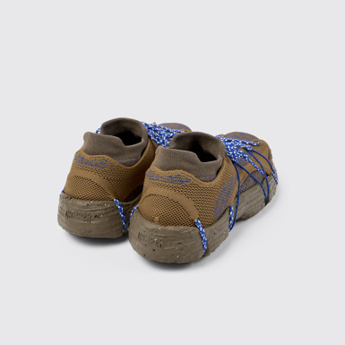 Back view of ROKU Brown Sneaker for Women