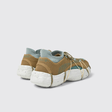 Back view of Roku Multicolor Textile Sneakers for Women.