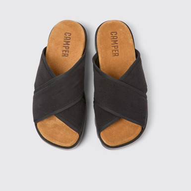 Brutus Sandal 여성 블랙 컬러 텍스타일 샌들 상품컷