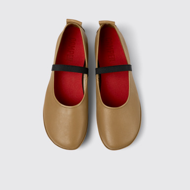 Right Babies en cuir marron pour femme