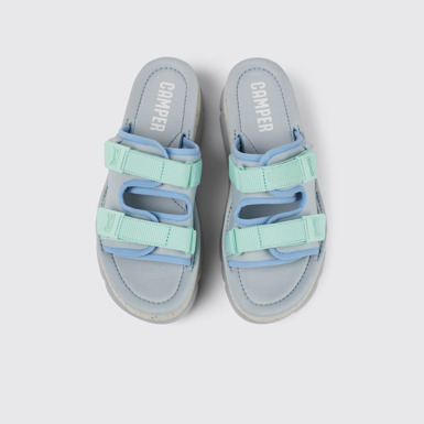 Oruga Up Multicolored Textile Slide for Women