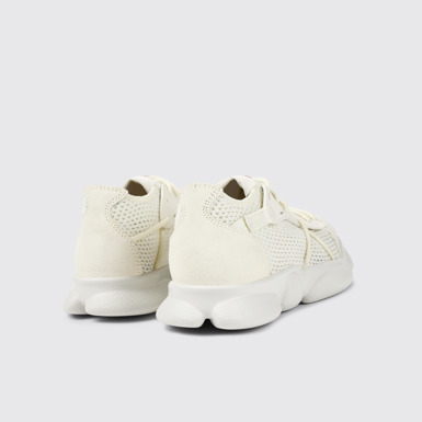 Back view of Karst White TENCEL™ & MIRIUM® Sneaker for Women