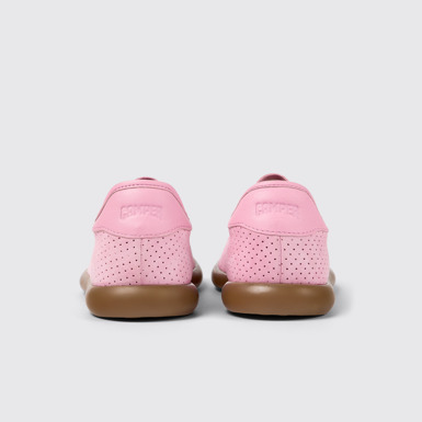 Pelotas Soller Sneaker de nobuk/piel rosa para mujer