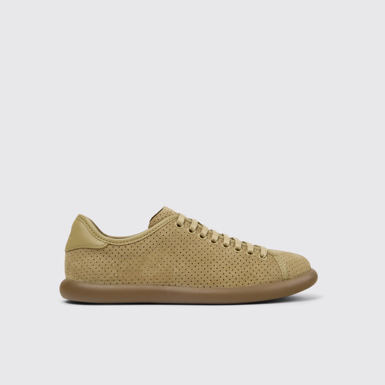 Pelotas Soller Baskets marron en nubuck et cuir Pour femme.