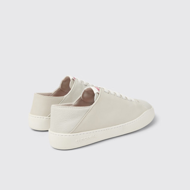 Back view of Twins Multicolor Nubuck and Leather Sneakers for Women.